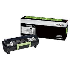 Lexmark MS310/MS312/MS315/MS410/MS415/MS510/MS610 (500HG) High Yield Return Program Toner Cartridge